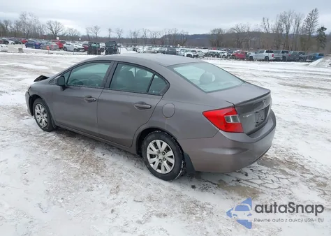 2012 Honda Civic Lx from USA, damaged, VIN 19XFB2F55CE083889